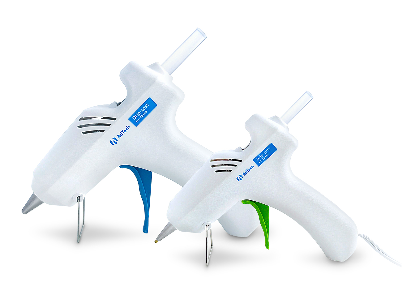 AdTech Full Size 2-Temp Dual Temperature White Hot Glue Gun, 1 Each